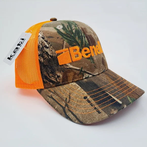 Benelli Shotguns Embroidered Patch Curved Bill Mesh Snapback Cap Hat