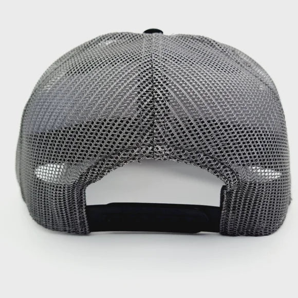 Suzuki Racing Embroidered Patch Otto Flat Bill Trucker Mesh Snapback