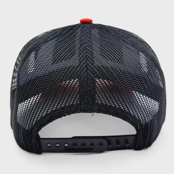 Marlboro Racing Richardson 112 Embroidered Patch Trucker Mesh Snapback Cap Hat