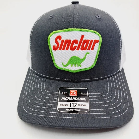 Sinclair Gasoline Vintage Patch Richardson 112 Trucker Cap Hat Mesh Snapback