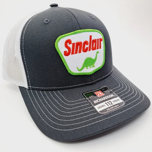 Sinclair Gasoline Vintage Patch Richardson 112 Trucker Cap Hat Mesh Snapback