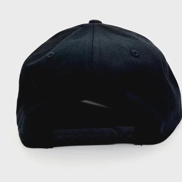 Amazon Embroidered Flat Bill Solid Cloth Snapback Baseball Cap Hat