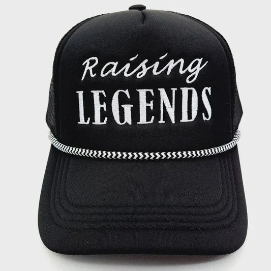 Raising Legends Foam Trucker Mesh Snapback Hat Embroidered