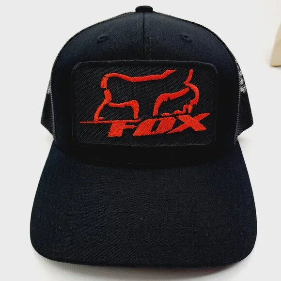 Fox Racing Richardson 112 Trucker Cap Hat Mesh Snapback Embroidered Patch