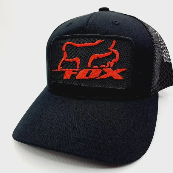Fox Racing Richardson 112 Trucker Cap Hat Mesh Snapback Embroidered Patch