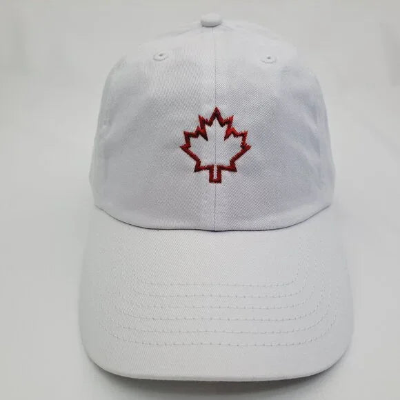 Canada Canadian Maple Leaf Relaxed Cotton Hat Cap
