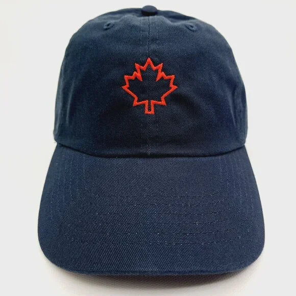 Canada Canadian Maple Leaf Relaxed Cotton Hat Cap