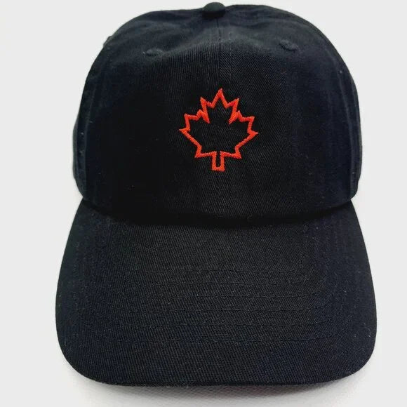 Canada Canadian Maple Leaf Relaxed Cotton Hat Cap