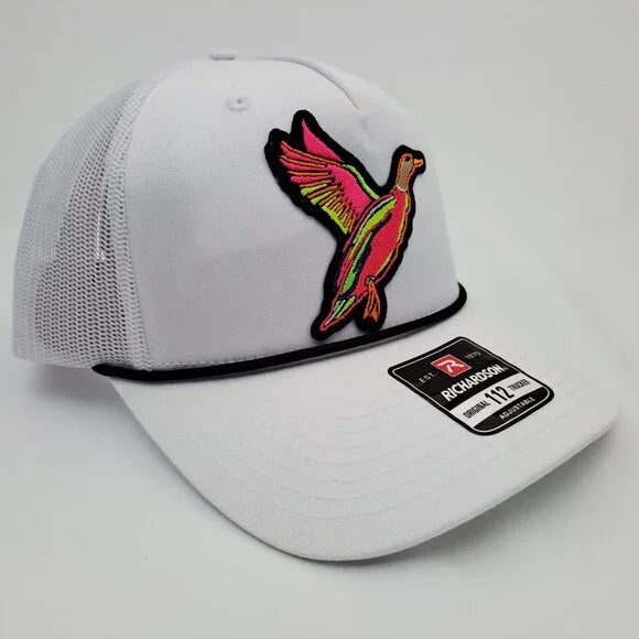 Black Pond Duck Hunting Richardson 112 Trucker Mesh Snapback Hat Cap