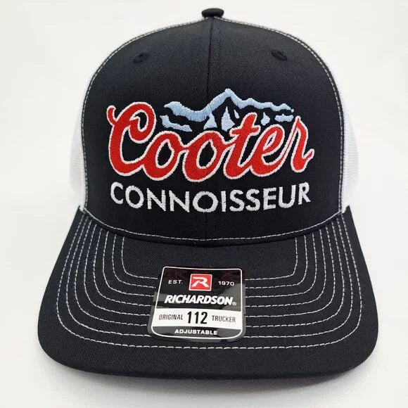 Cooter Connoisseur Mesh Adjustable Snapback Richardson 112 Trucker Hat