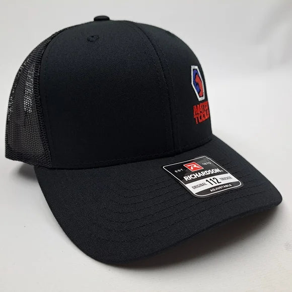 Matco Tools Richardson 112 Trucker Mesh Snapback Cap Hat Black