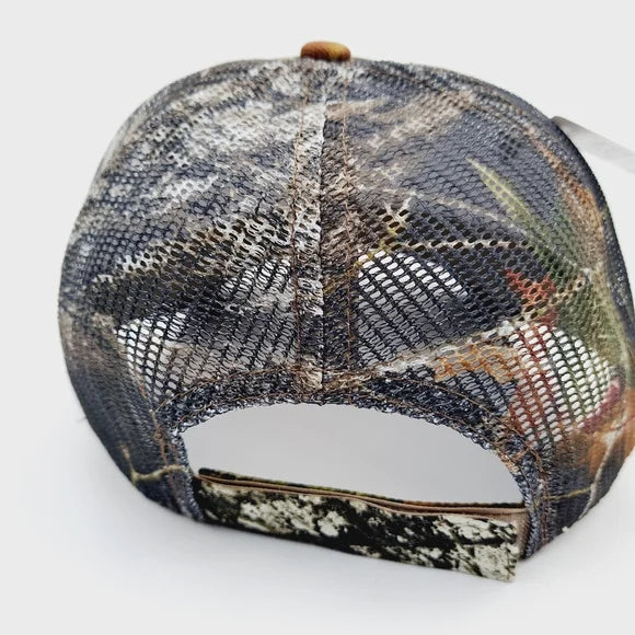 Ford Embroidered Trucker Cap Hat Mesh Snapback Camouflage