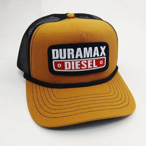 Duramax Diesel Embroidered Patch Ripstop Foam Trucker Cap Hat Mesh Snapback