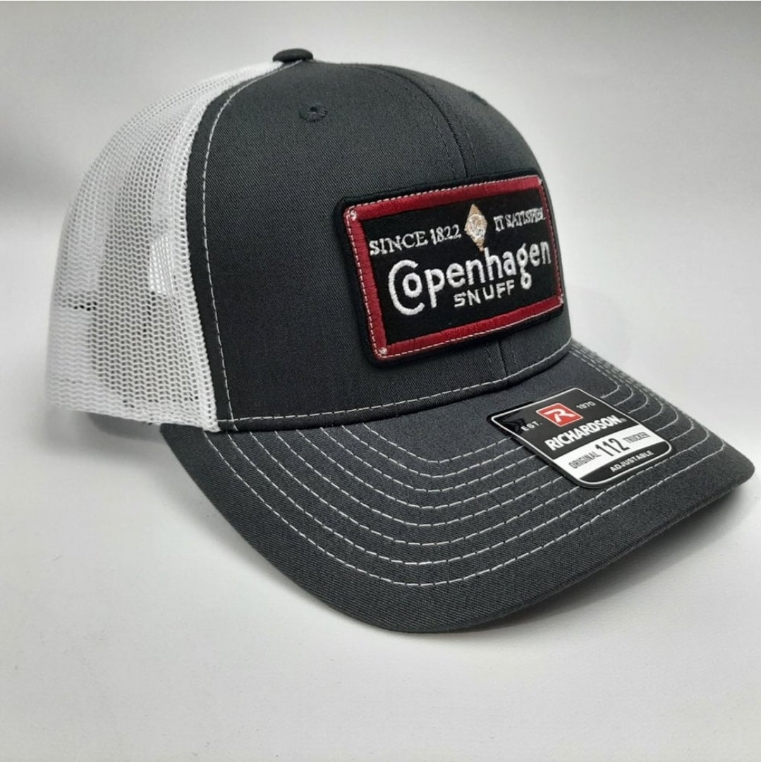 Copenhagen Patch Richardson 112 Trucker Mesh Snapback Cap Hat