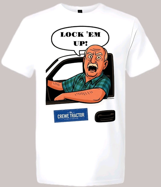 Trey Taylor Crewe Tractor  t-shirt Written Permission