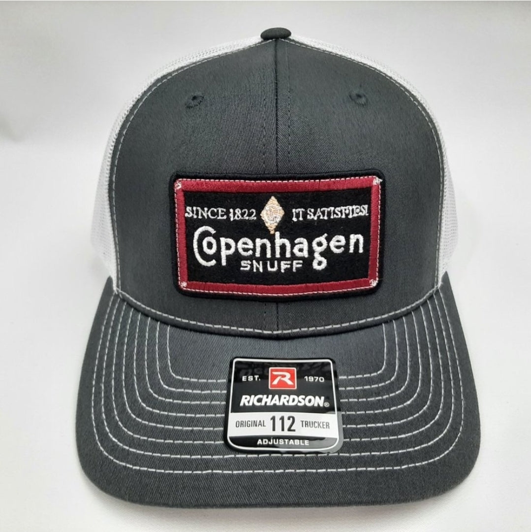 Copenhagen Patch Richardson 112 Trucker Mesh Snapback Cap Hat