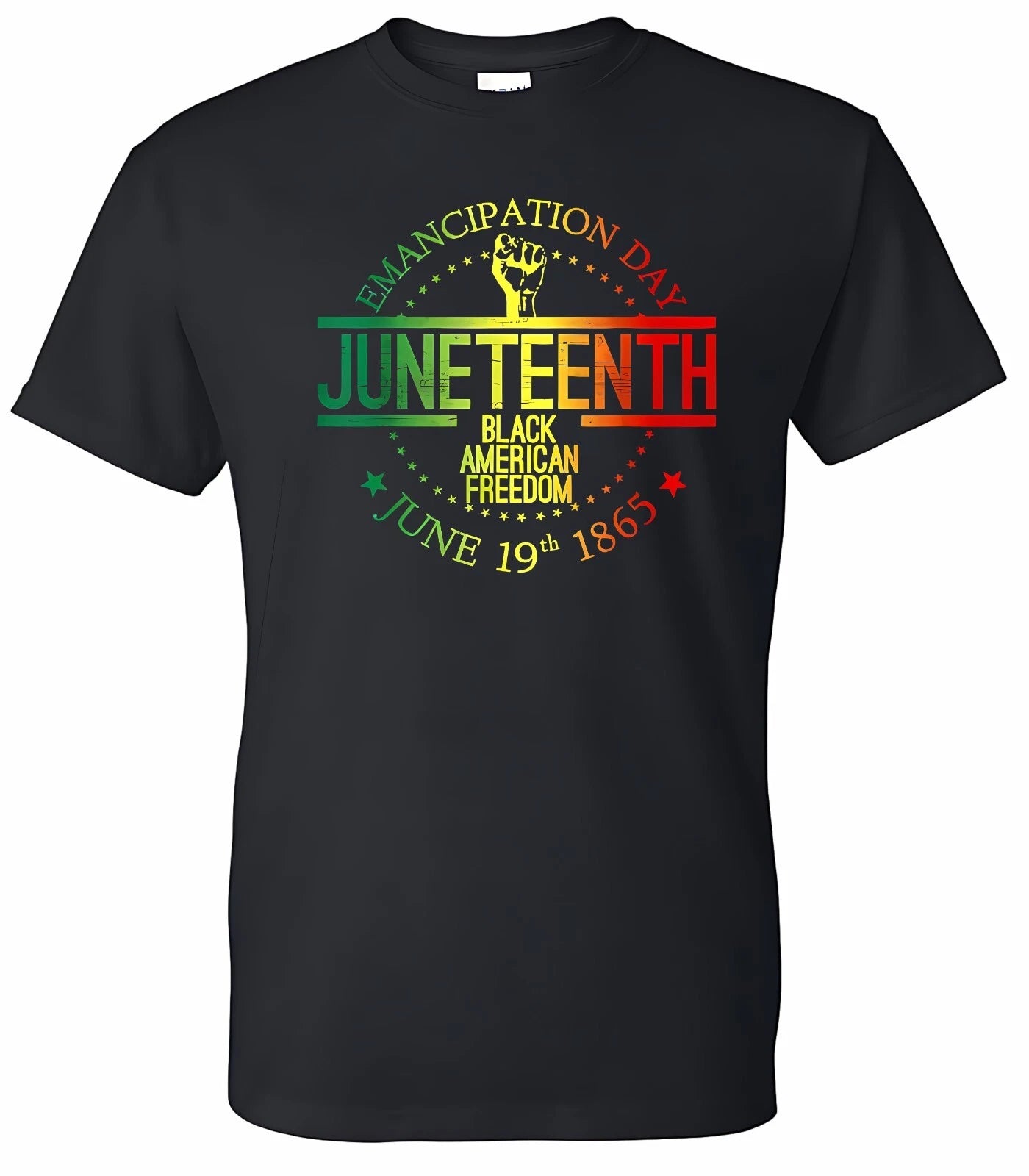 1865 Juneteenth Celebrate Black History Month African Pride T-Shirt