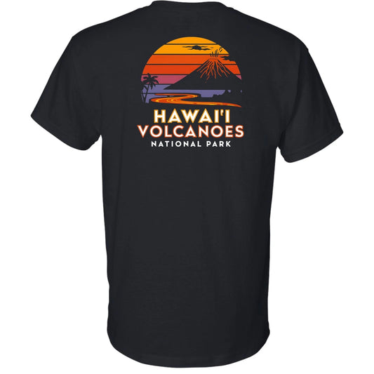 Hawaii Volcanoes National Park T-shirt Black