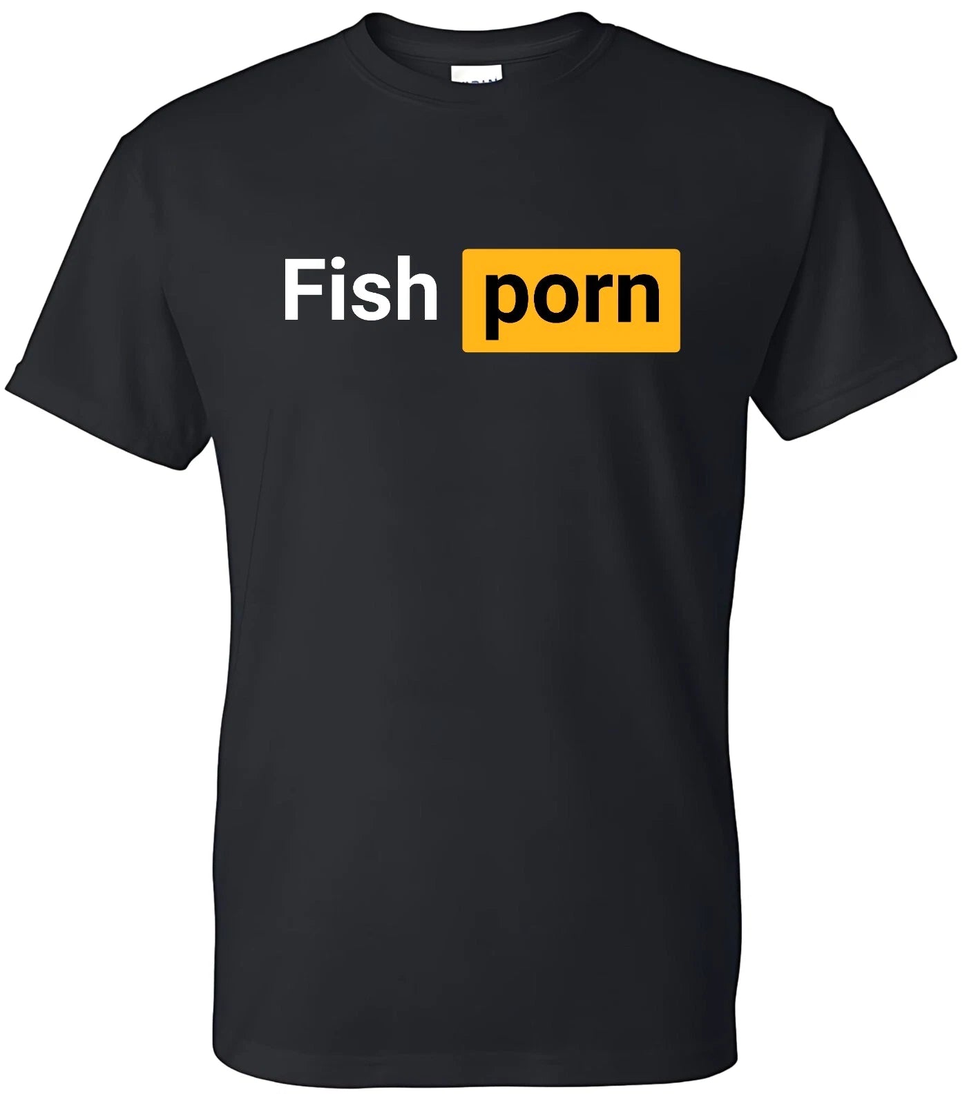 Fish Porn Men's T-shirt Fisherman Funny Gift