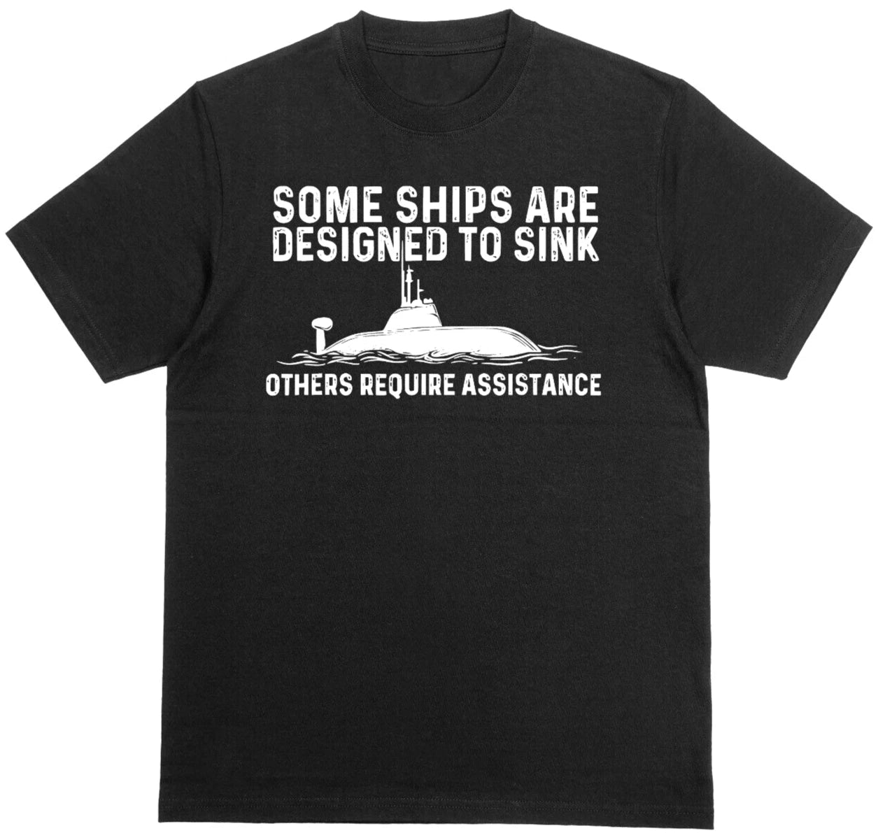 Submarine Service Veteran Retired Military t-shirt Men's Black