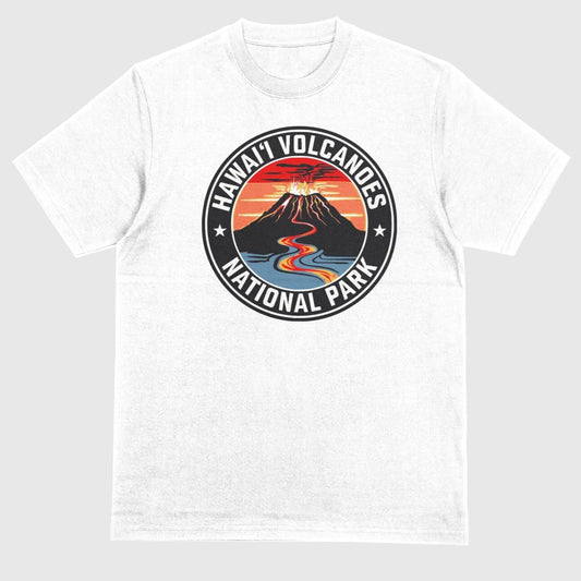 Hawaii Volcanoes National Park T-shirt White
