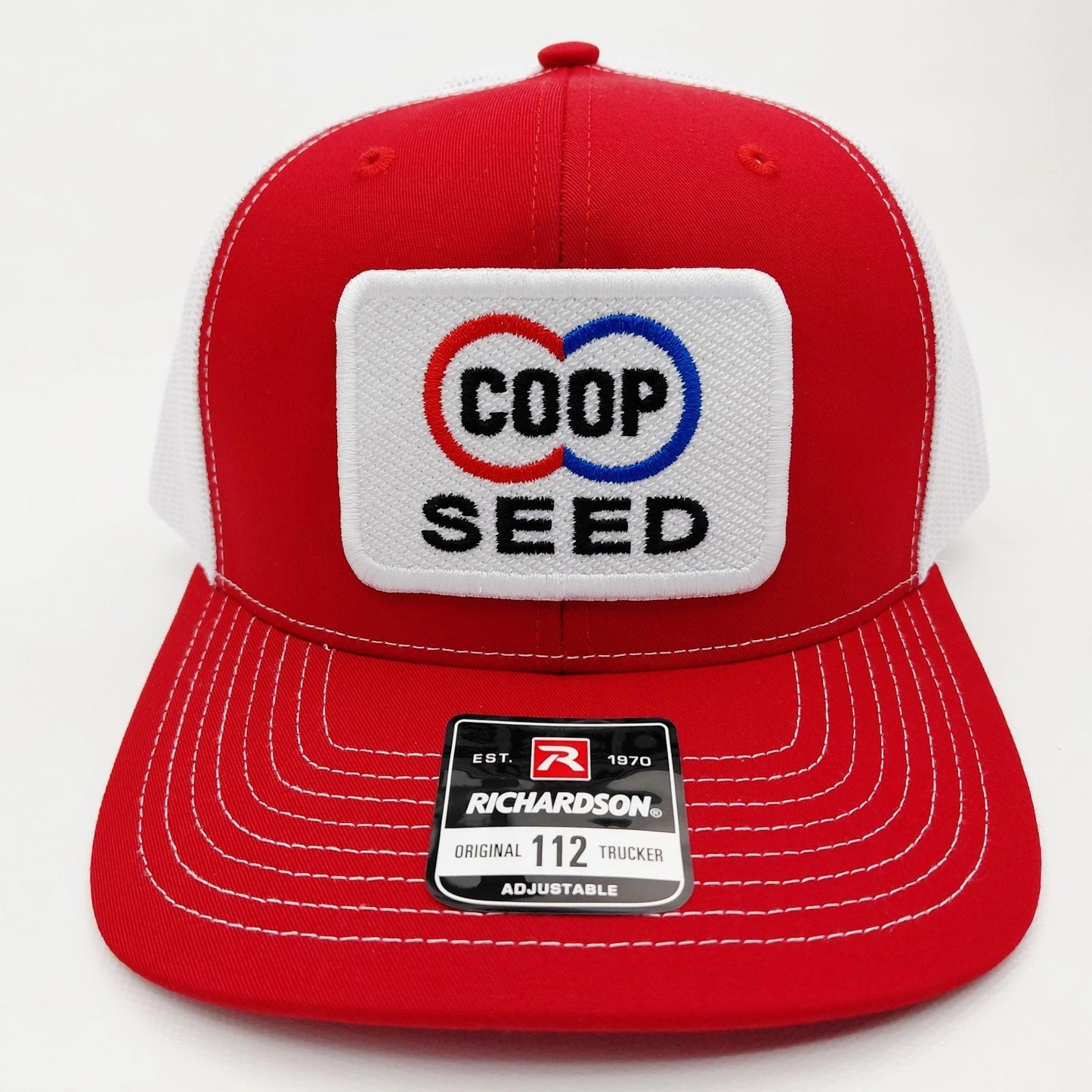 CO-OP SEED Farm Ranch Embroidered Patch Richardson 112 Hat Cap