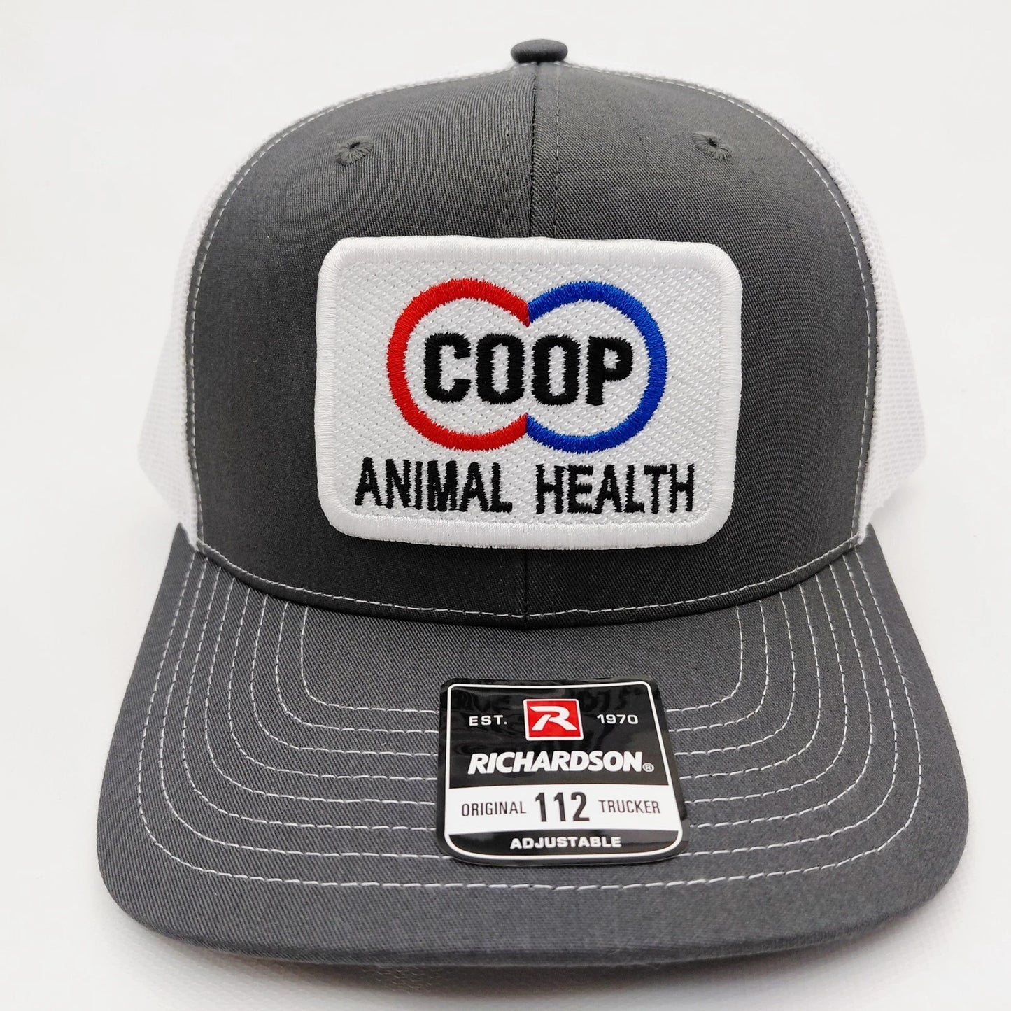 CO-OP Animal Health Farm Ranch Embroidered Patch Richardson 112 Hat Cap
