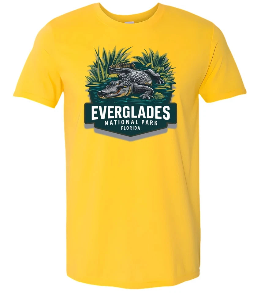 Everglades National Park T-Shirt Alligator Nature Hiking Outdoors