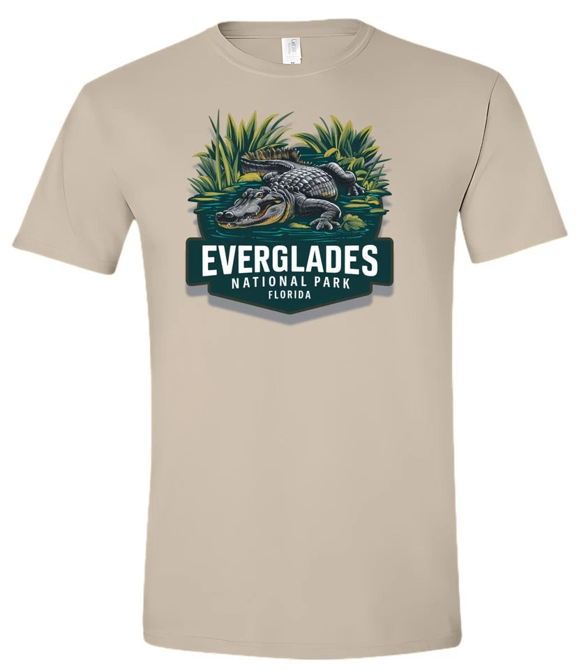 Everglades National Park T-Shirt Alligator Nature Hiking Outdoors