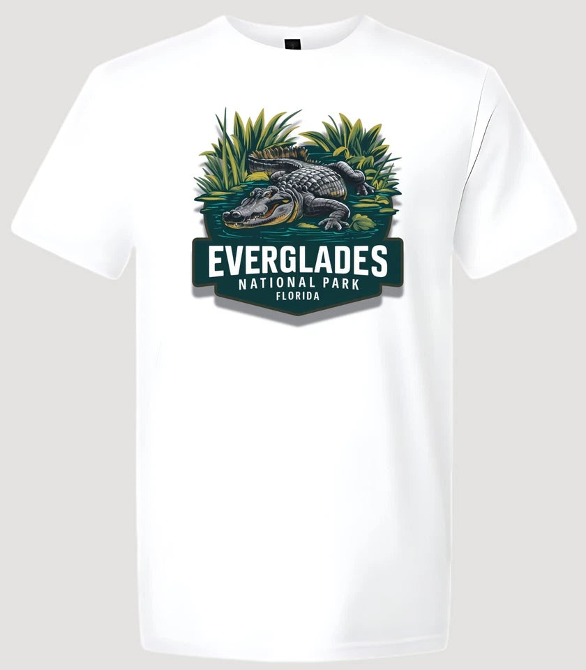 Everglades National Park T-Shirt Alligator Nature Hiking Outdoors