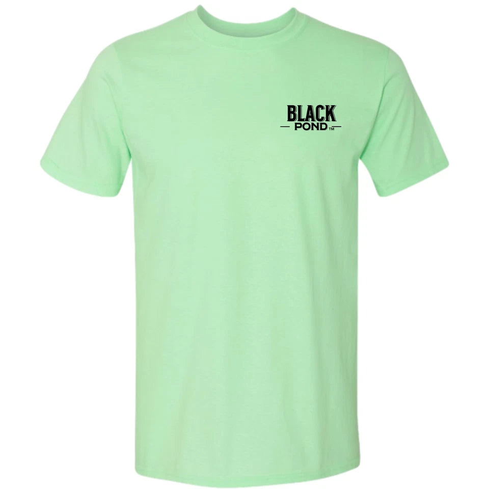 Black Pond Freshwater Series Men's T-shirt Bass Fishing Popper Lure