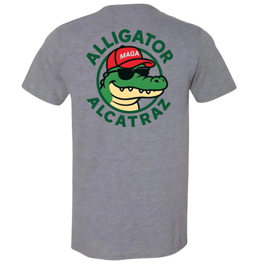Alligator Alcatraz T-shirt Political Republican Party Merch