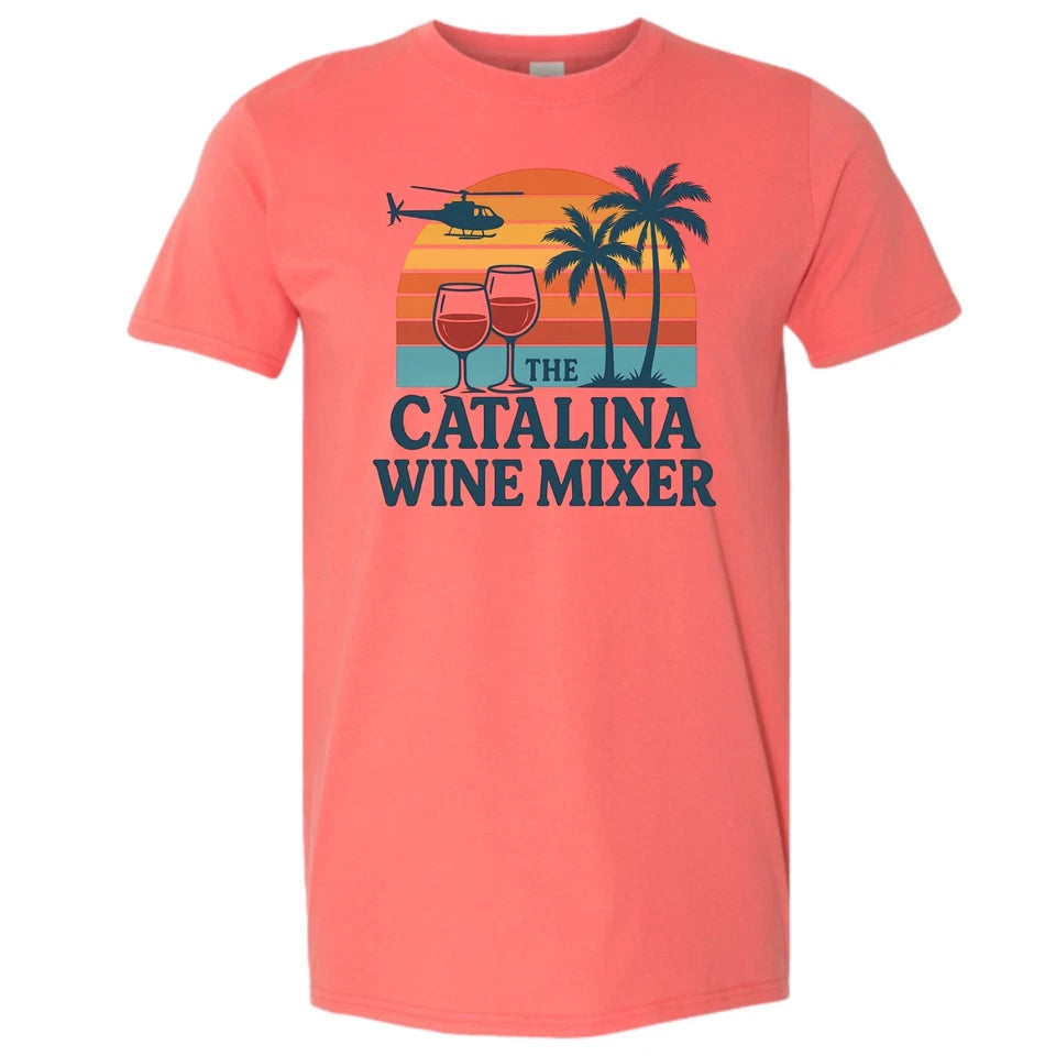 Catalina Wine Mixer Helicopter Step Brothers T-shirt
