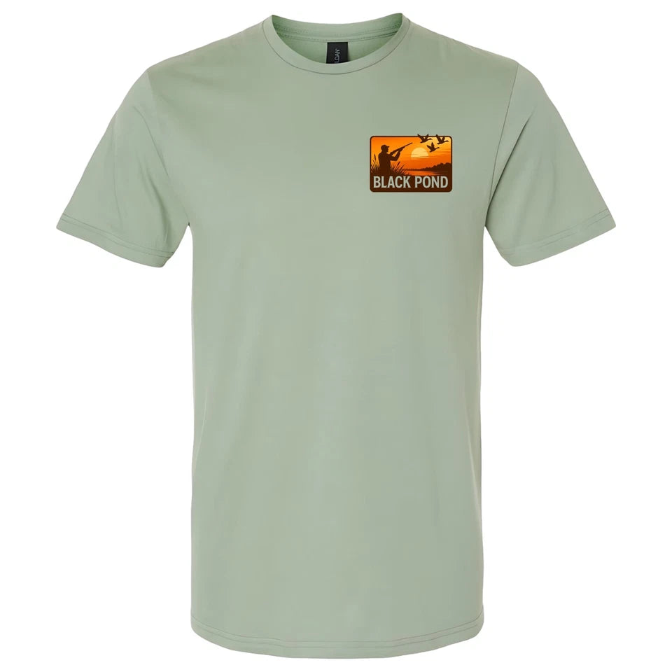 Duck Hunters Black Pond Brand T-shirt