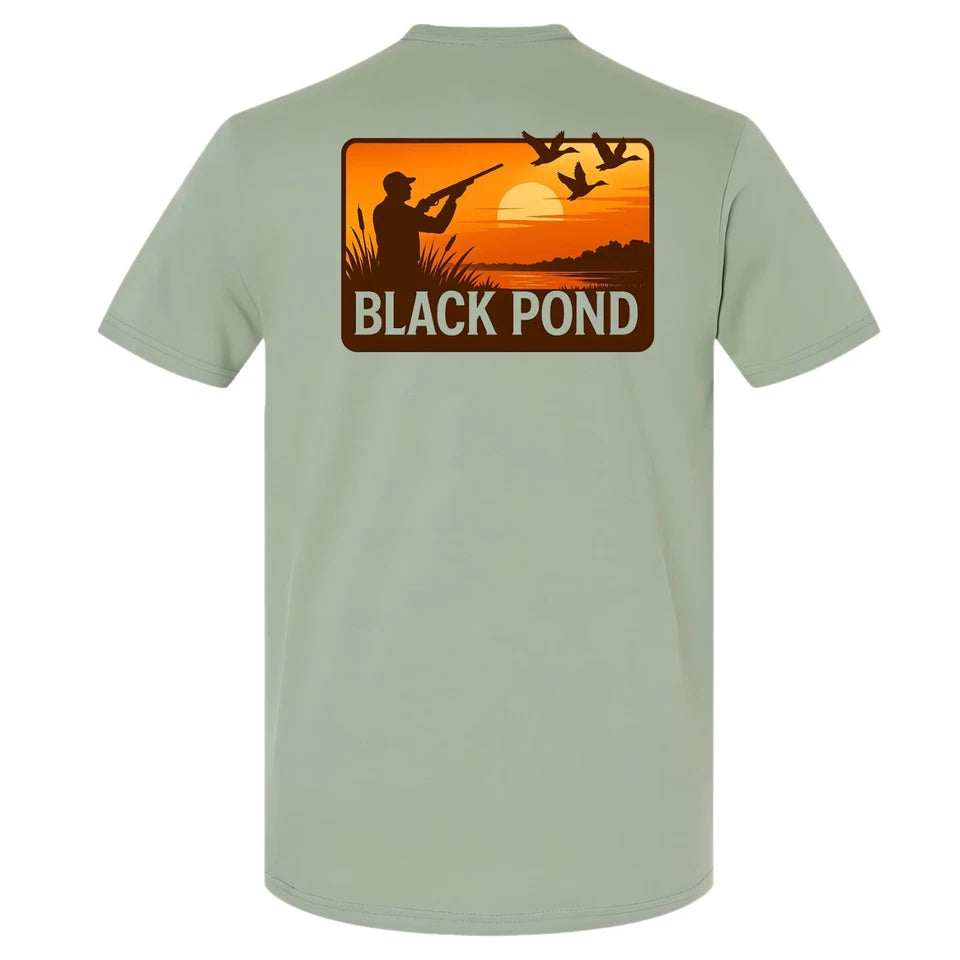 Duck Hunters Black Pond Brand T-shirt