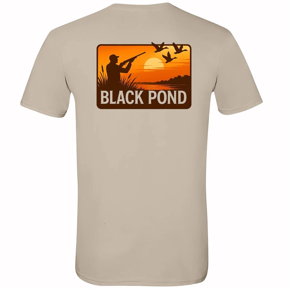 Duck Hunters Black Pond Brand T-shirt