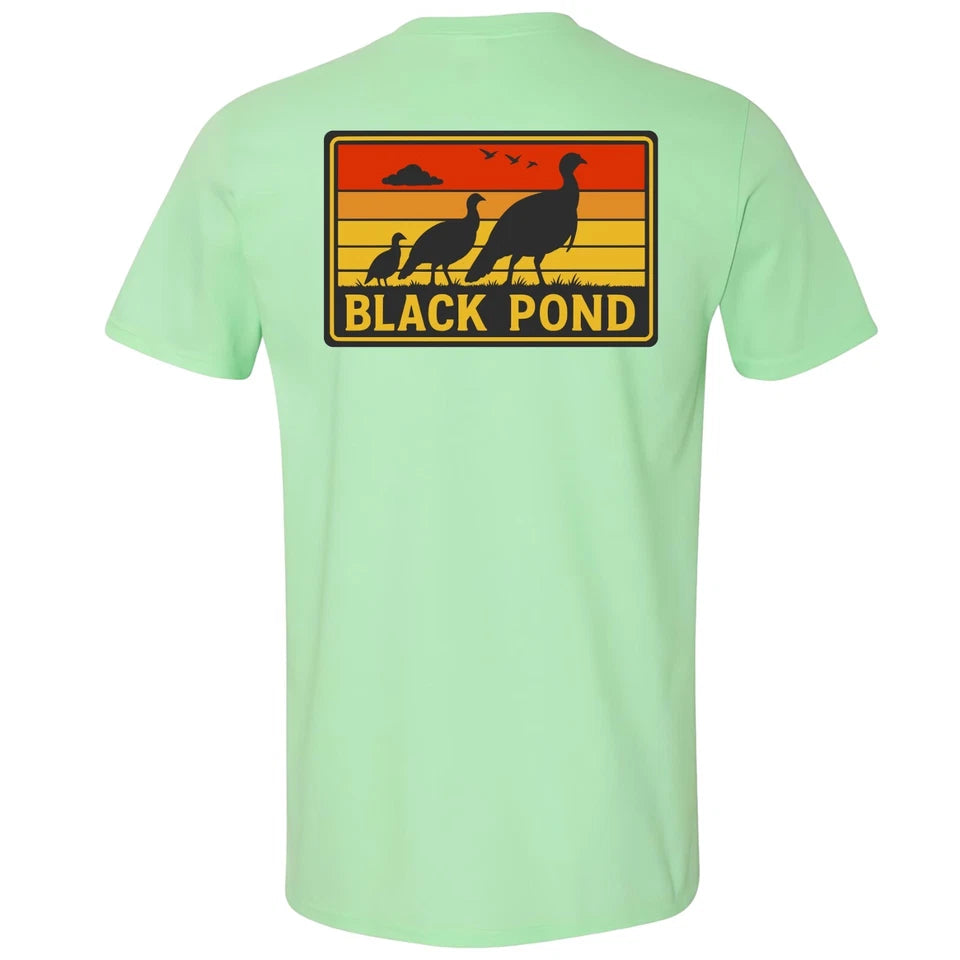 Turkey Hunters Black Pond Brand T-shirt