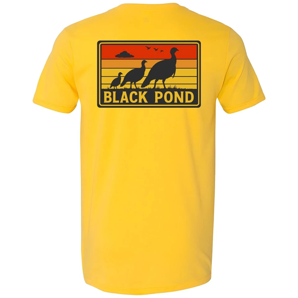 Turkey Hunters Black Pond Brand T-shirt