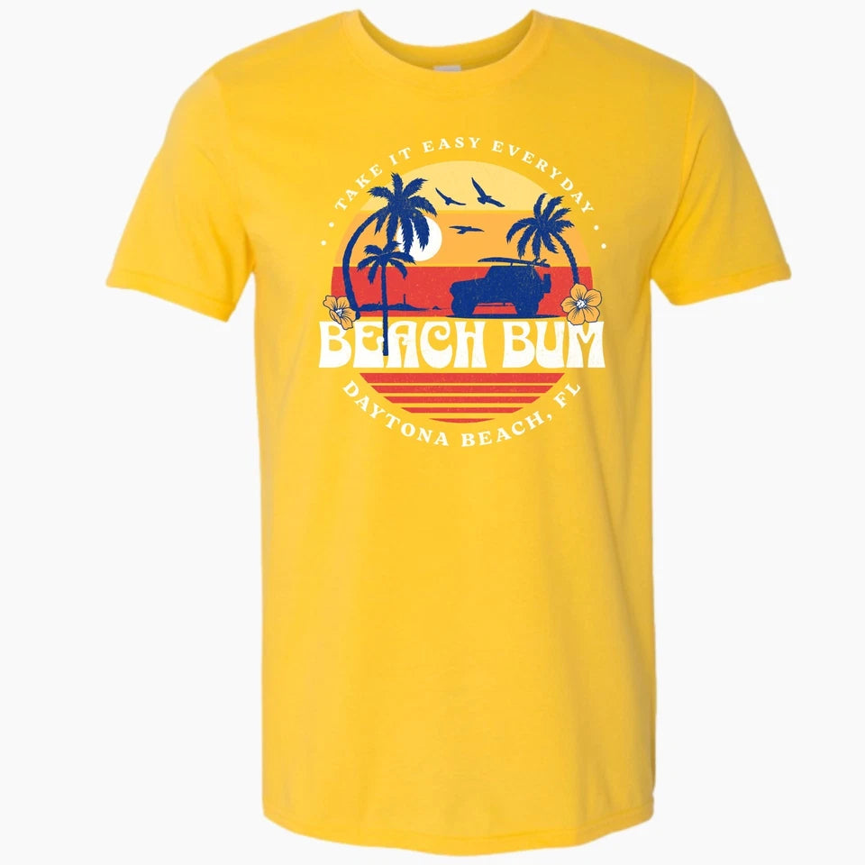 Beach Bum T-shirt Customize Your Favorite Beach Gift