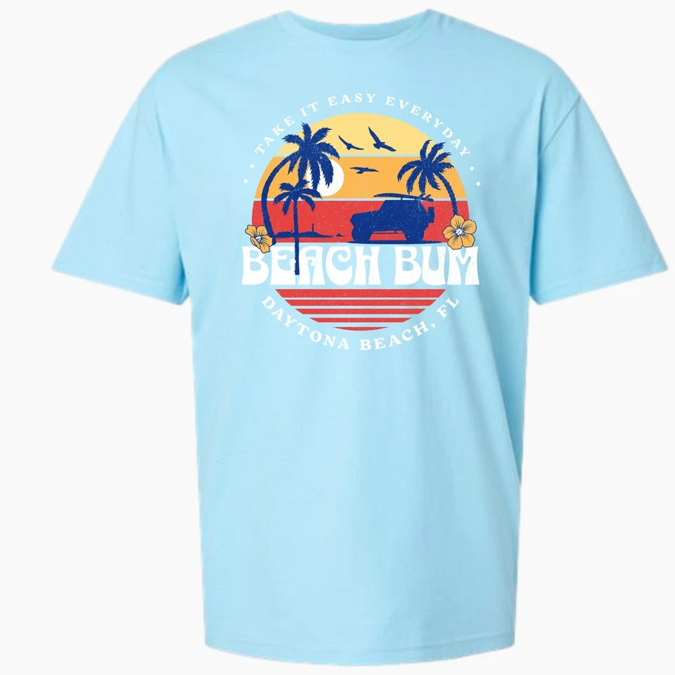 Beach Bum T-shirt Customize Your Favorite Beach Gift