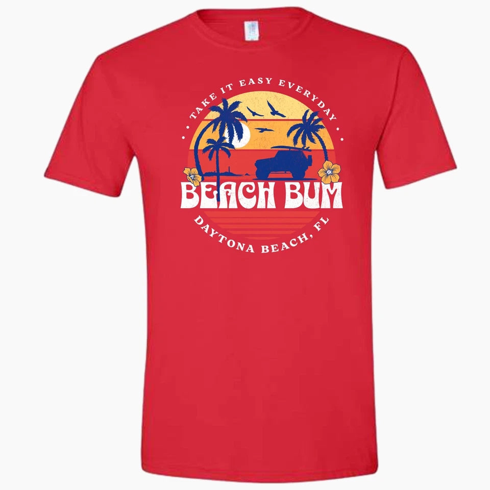 Beach Bum T-shirt Customize Your Favorite Beach Gift