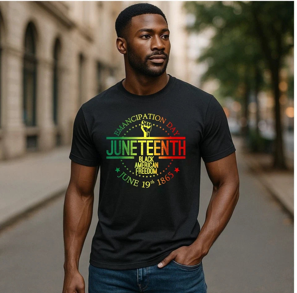 1865 Juneteenth Celebrate Black History Month African Pride T-Shirt