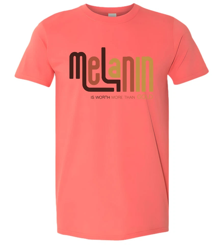 Melanin Black History Month African Pride T-Shirt Celebrate Juneteenth