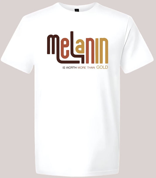 Melanin Black History Month African Pride T-Shirt Celebrate Juneteenth