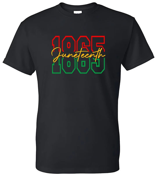 1865 Juneteenth Celebrate Black History Month African Pride T-Shirt