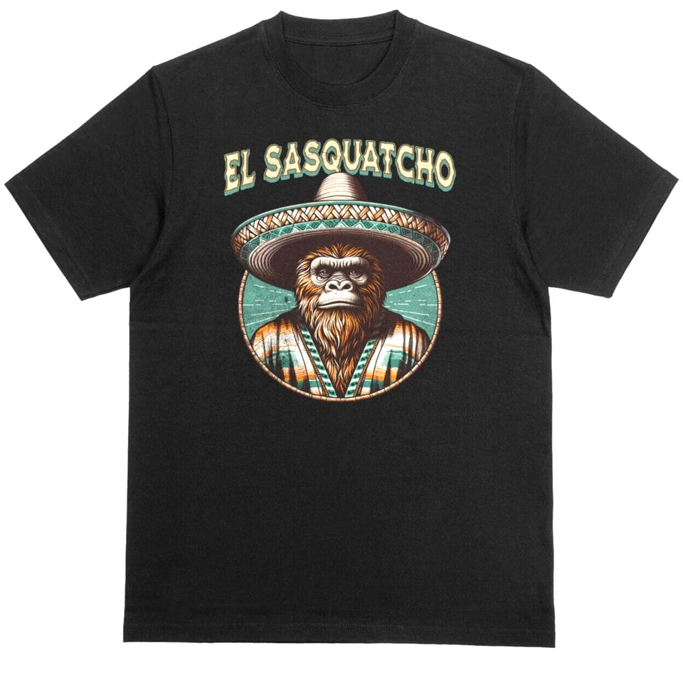 El Sasquatcho Mexican Bigfoot T-shirt Mythology