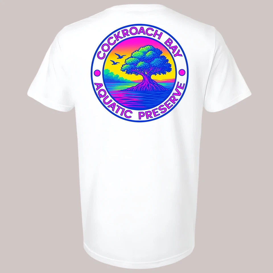 Cockroach Bay Aquatic Preserve Ruskin Fl T-shirt Backwater Fishing