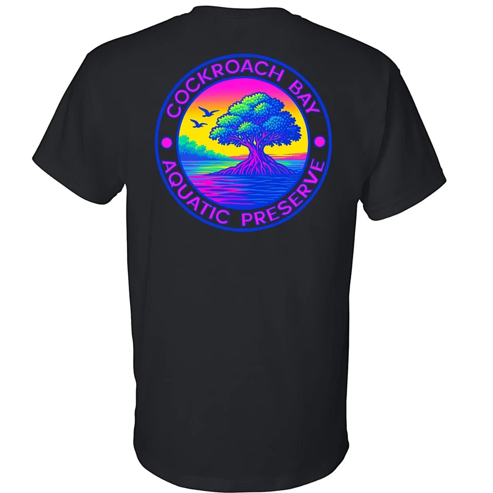 Cockroach Bay Aquatic Preserve Ruskin Fl T-shirt Backwater Fishing