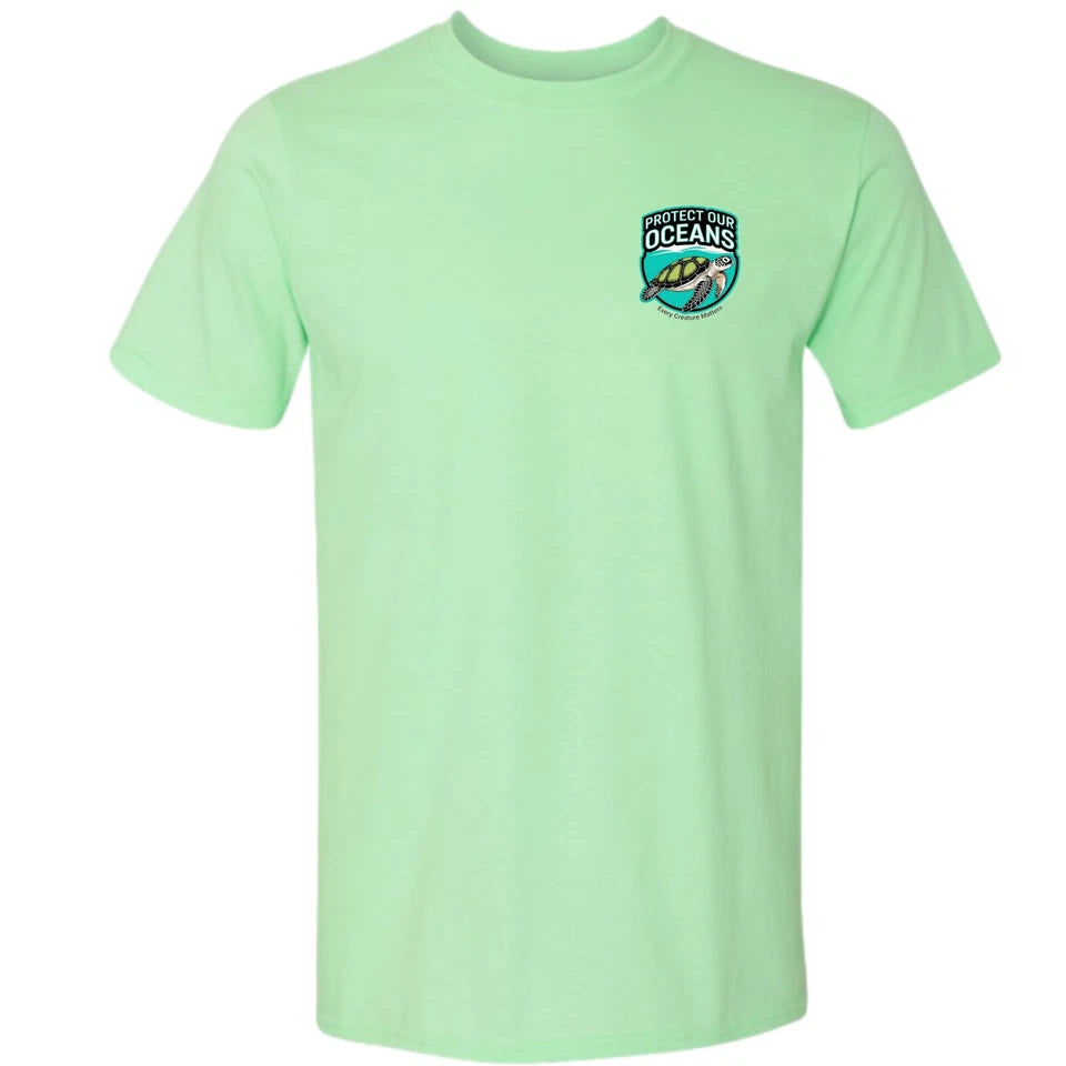 Sea Turtle Protect Our Oceans T-shirt Evry Creature Matters Sea Life