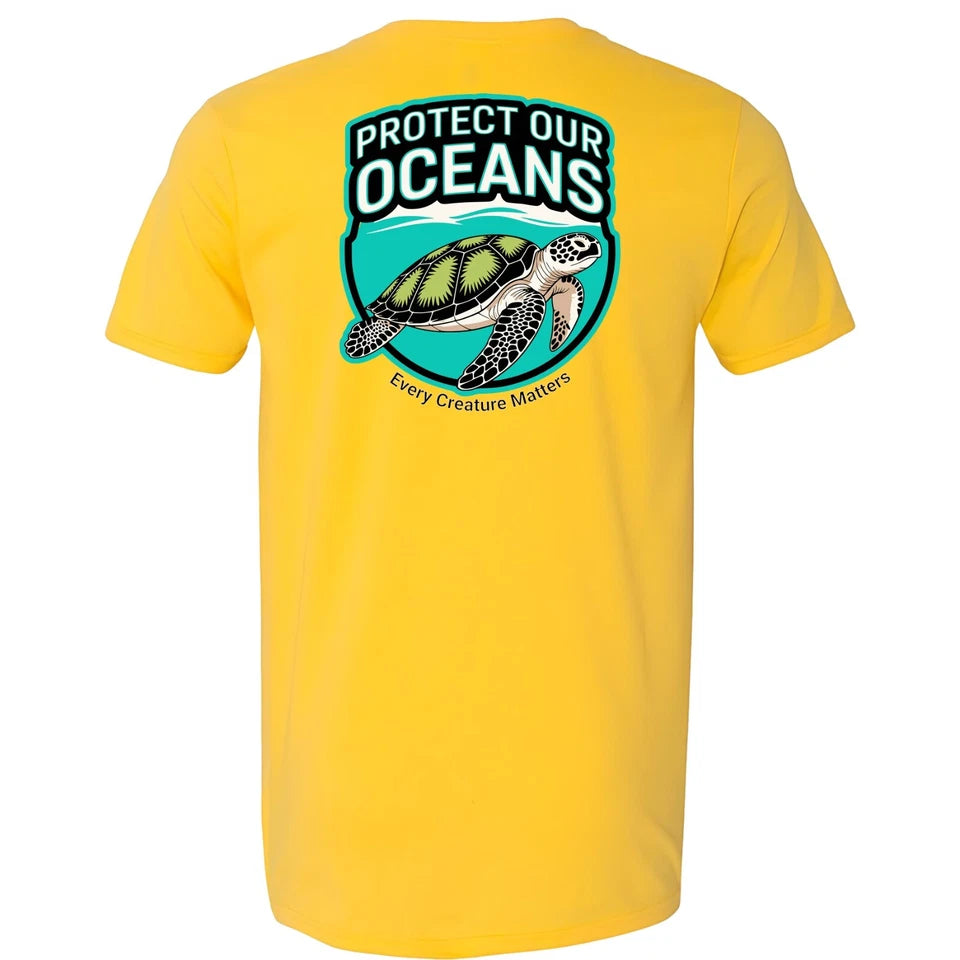 Sea Turtle Protect Our Oceans T-shirt Evry Creature Matters Sea Life